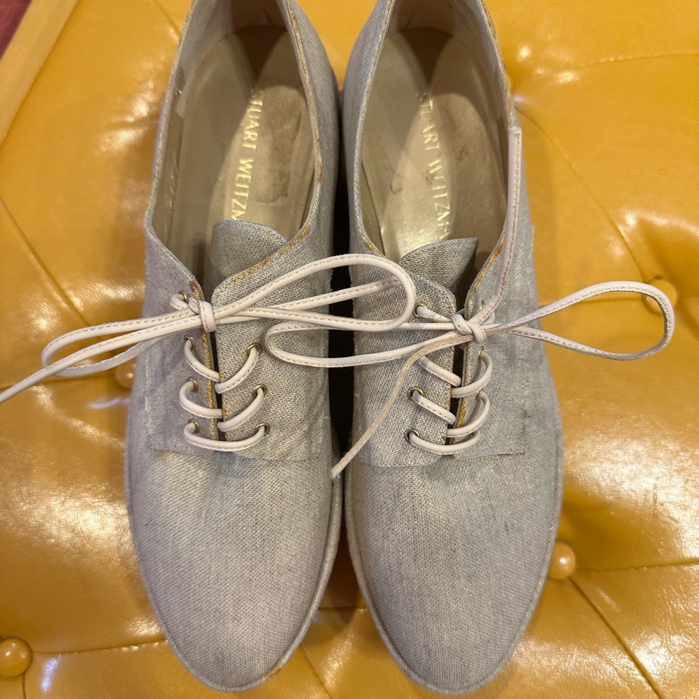 Stuart Weitzman Like New Platform Shoes. - image 6